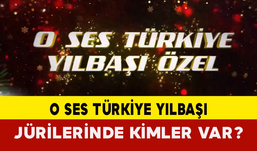 O Ses Türkiye Yılbaşı Jürilerinde Kimler Var?