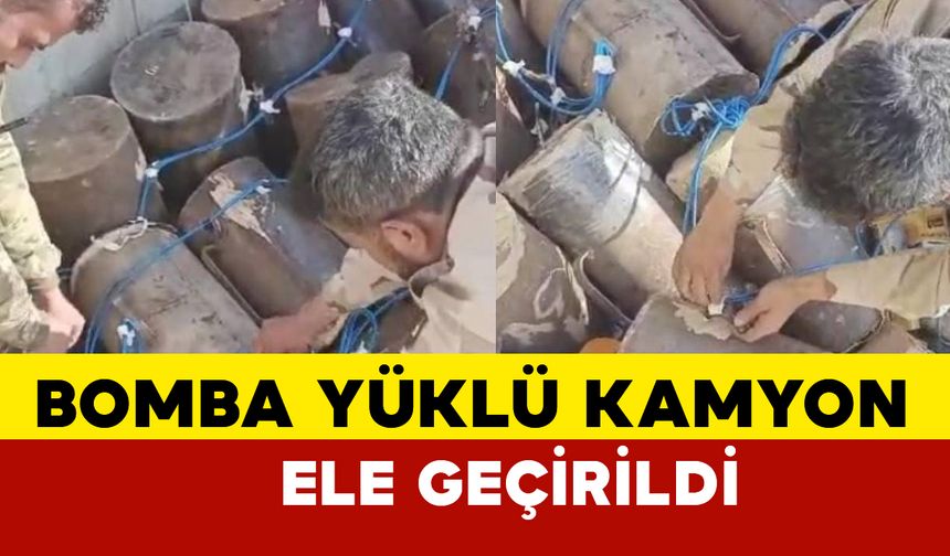 SMO Askerleri Münbiç'te Bomba Yüklü Kamyon Ele Geçirdi