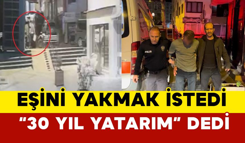 Bursa’da Dehşet Anları: Dini Nikahlı Eşini ve Kendini Yakmaya Kalkıştı