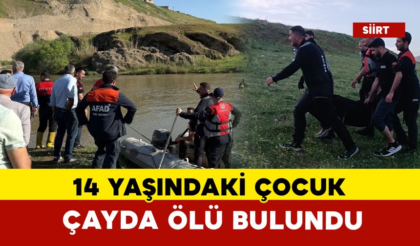 Kaybolan çocuğun cansız bedeni çayda bulundu