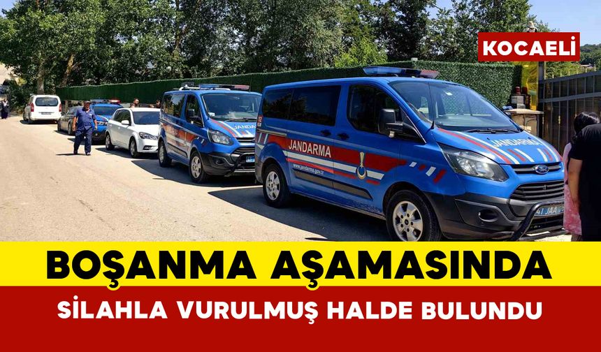 Evinde silahla vurulmuş halde bulundu