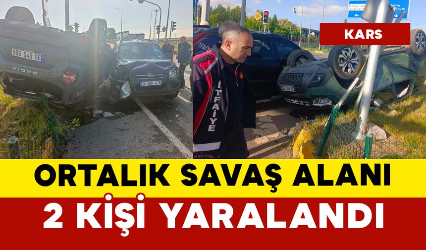 Ortalık savaş alanı oldu: 2 yaralı