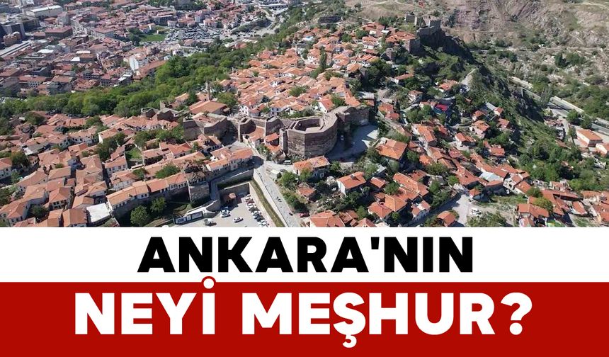 Ankara'nın Neyi Meşhur?