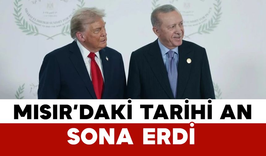 Mısır’daki Barış Zirvesi sona erdi