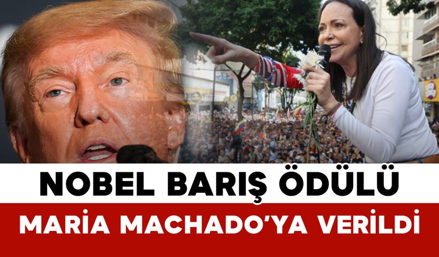 Nobel Barış Ödülü Maria Machado’ya Verildi
