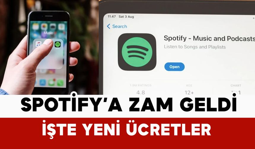 Spotify’a Türkiye’de zam geldi: işte yeni ücretler
