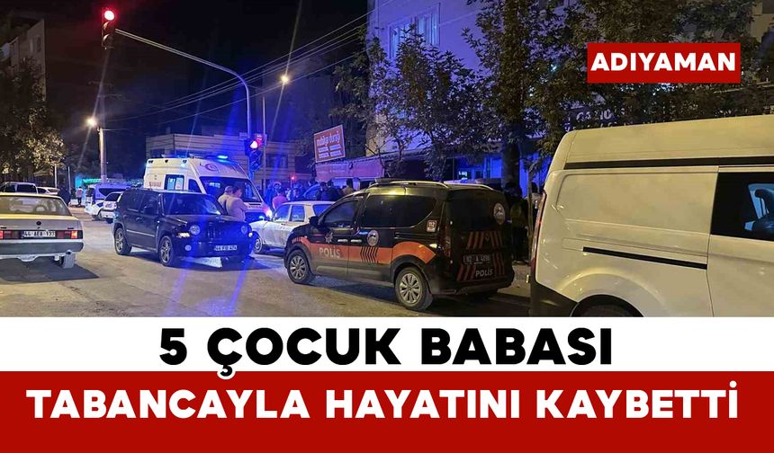 Beş çocuk babası yaşamına son verdi