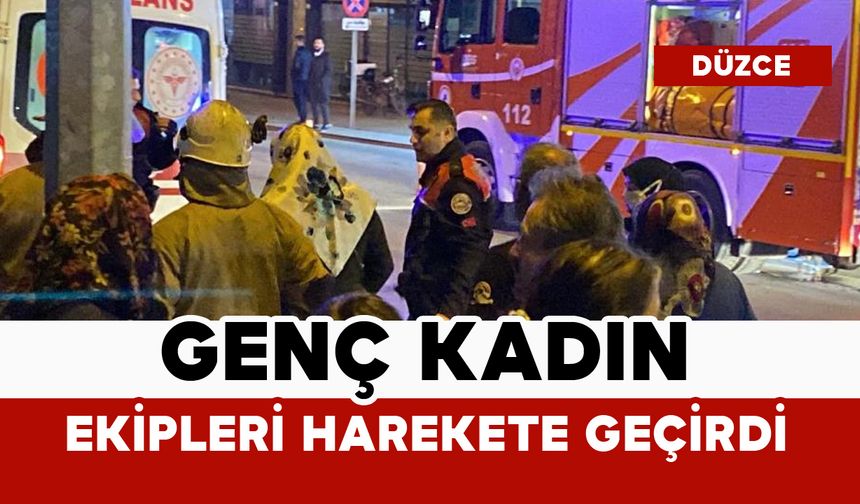 Genç kadın ekipleri harekete geçirdi