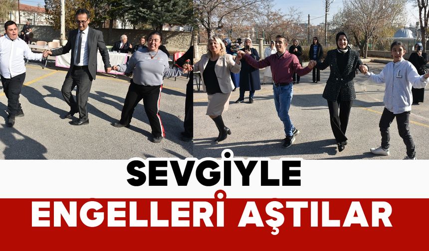 Karaman Halk Eğitimi Merkezi’nde Sevgiyle Engelleri Aştılar