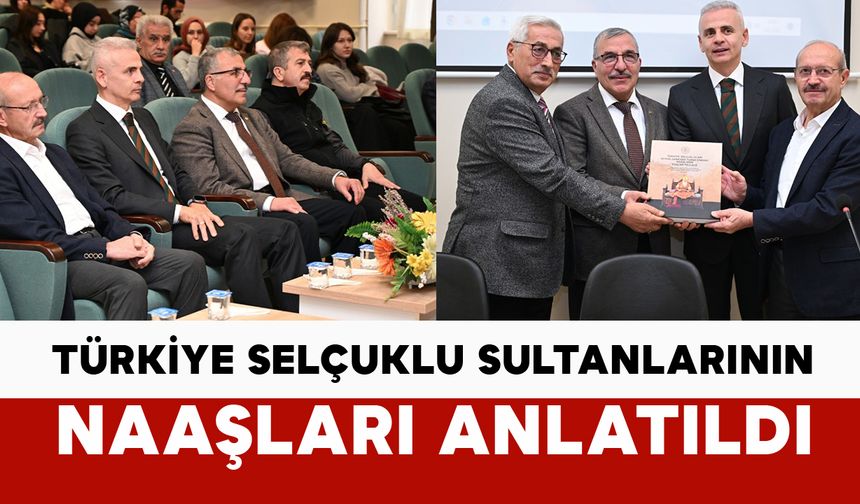 KMÜ'deki bu konferans yoğun ilgi gördü