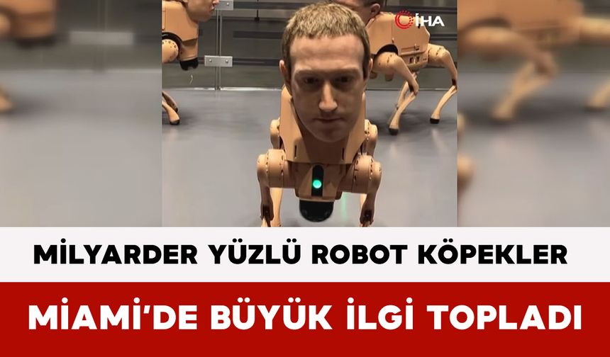 Milyarder Yüzlü Robot Köpekler Miami’de Büyük İlgi Topladı