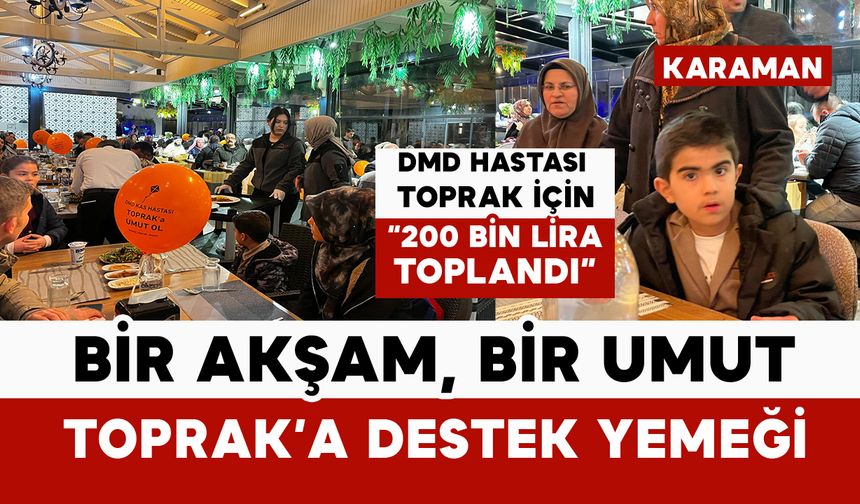 Bir Akşam, Bir Umut: Toprak’a Destek Yemeği