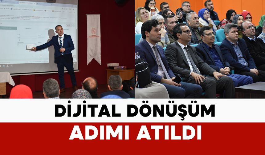 Karaman’da dijital dönüşüm adımı atıldı