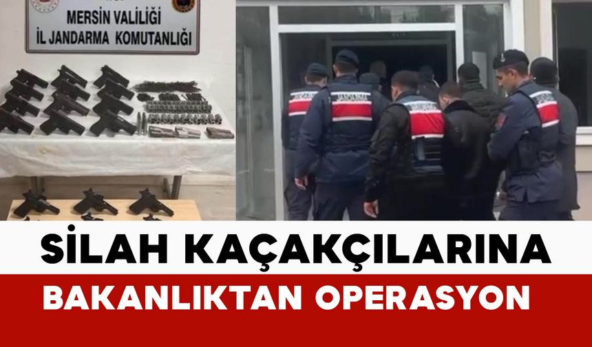 Silah kaçakçılarına bakanlıktan operasyon