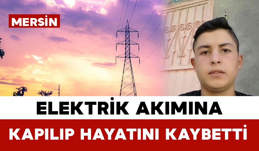 Elektrik akımına kapılan genç hayatını kaybetti