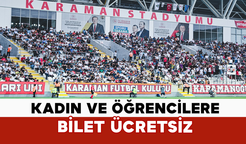 Kadın ve Öğrencilere Bilet Ücretsiz