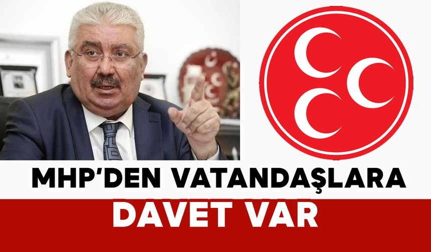 MHP’den Vatandaşlara Davet: “Şanla Şerefle 57. Yıl”