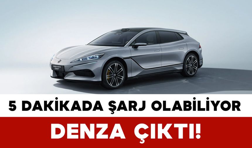 BYD’nin 5 Dakikada Şarj Olan Elektrikli Otomobili Denza Z9 GT