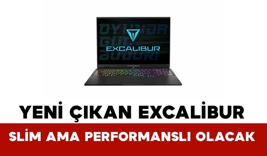 Excalibur G915 RTX 50 Serisi ile Mobil Performans Sunuyor
