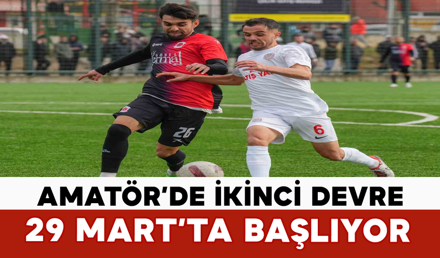 Karaman Amatör’de İkinci Devre 29 Mart’ta Başlıyor