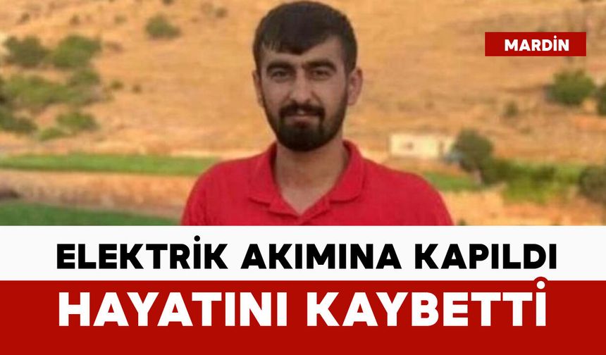 Minibüsü yıkarken akıma kapıldı: hayatını kaybetti