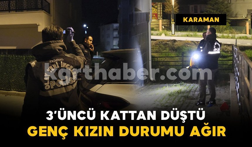 Arkadaşını ziyarete geldiği apartın penceresinden düştü: 1 ağır yaralı