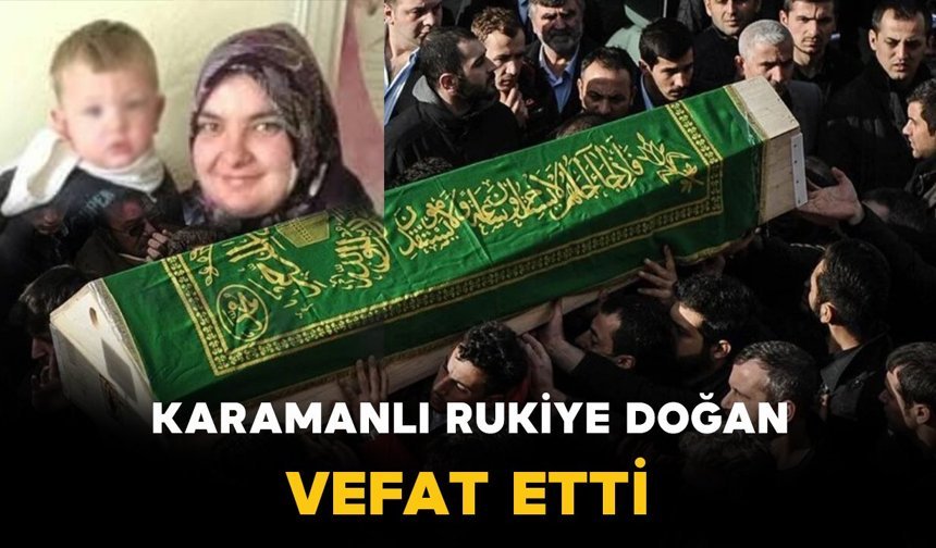 Karamanlı Doğan ailesinin acı günü