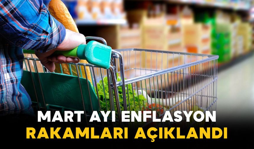 Mart Ayı Enflasyonu Açıklandı