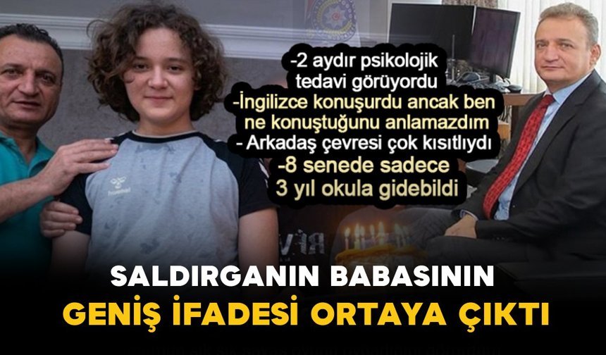 Saldırganın Babasından Dikkat Çeken İfade