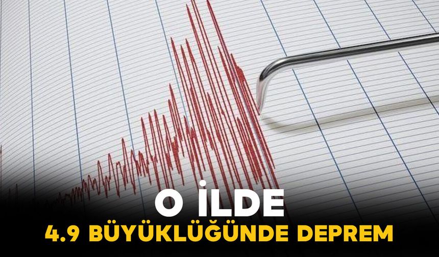 Adana’da 4,9 büyüklüğünde deprem paniği