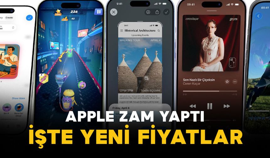 Apple Türkiye'den fiyat artışı: işte yeni fiyatlar