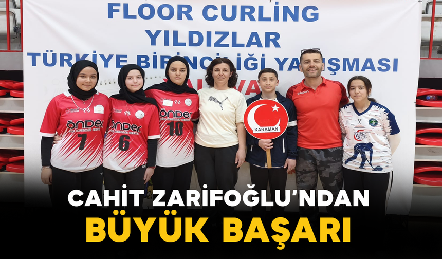 Cahit Zarifoğlu’ndan Büyük Başarı