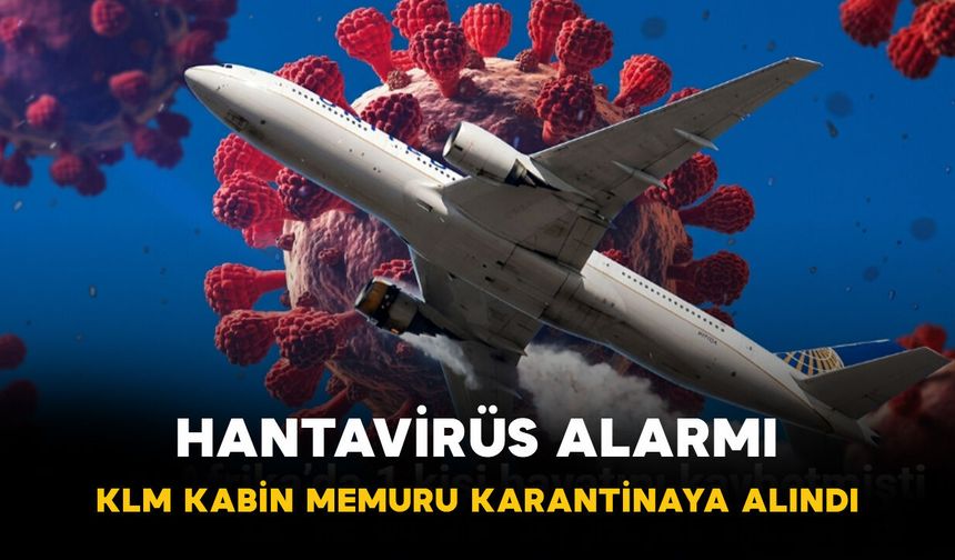 Hantavirüs Alarmı: KLM Kabin Memuru Karantinaya Alındı