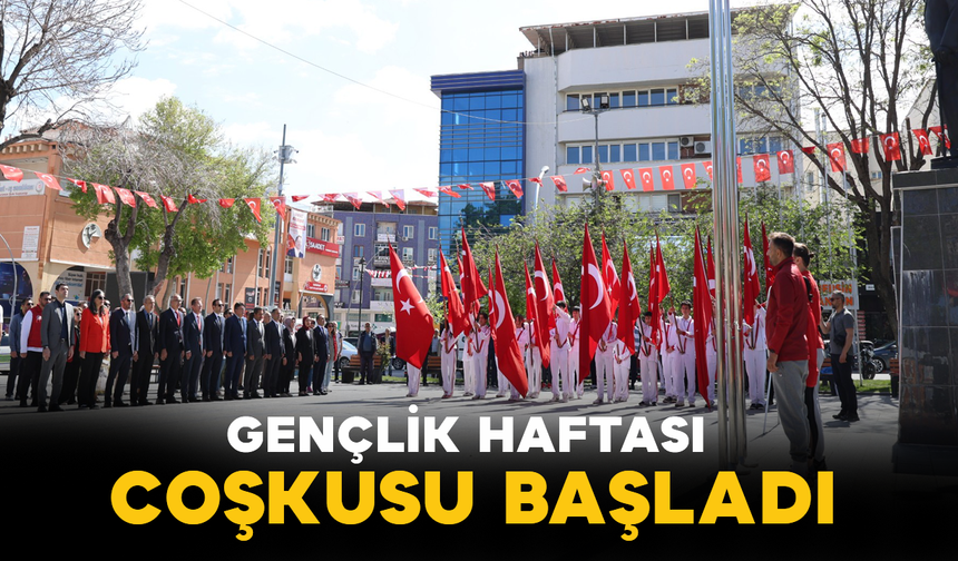 Karaman’da Gençlik Haftası Coşkusu Başladı