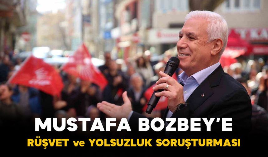 Mustafa Bozbey rüşvet iddialarına ne yanıt verdi?