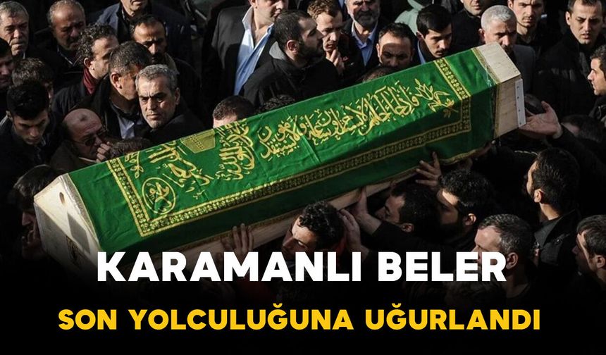 Beler ailesinin acı kaybı