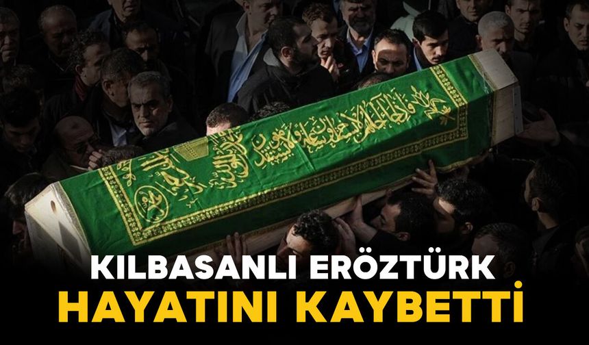 Eröztürk ailesinin acı kaybı