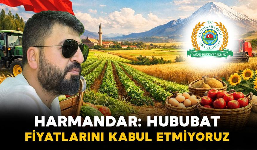 Harmandar: Bu Fiyat Hiçbir Vicdana Sığmaz Hiçbir Akla Hesaba Ve Kitaba Uymaz