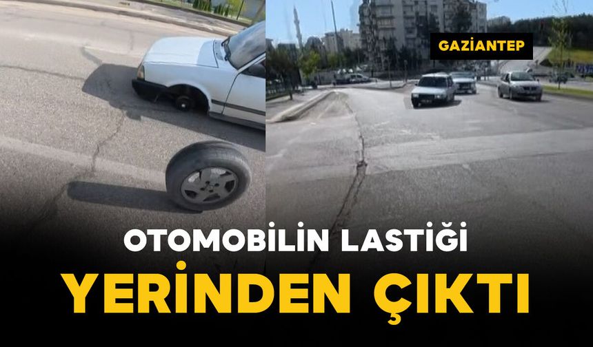 O anlar motosiklet sürücüsünün kamerasına yansıdı