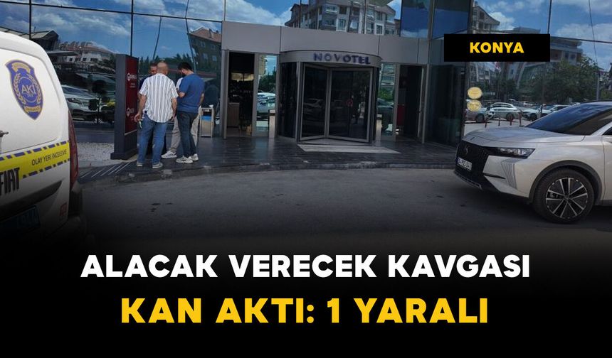 Silahlı alacak verecek kavgası: 1 yaralı