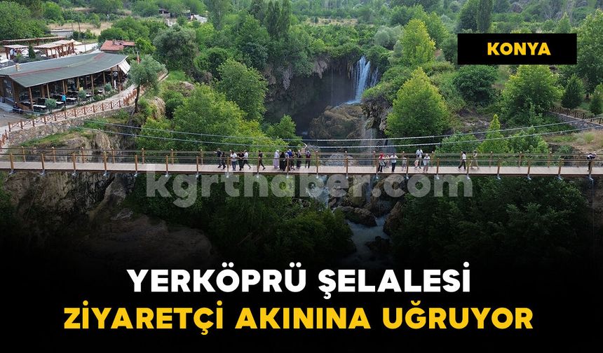 Yerköprü Şelalesi ziyaretçi akınına uğruyor