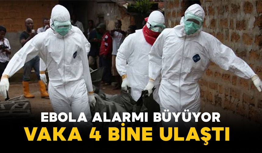 Ebola Alarmı Büyüyor: Vaka Sayısı 3 Bin 973’e Ulaştı
