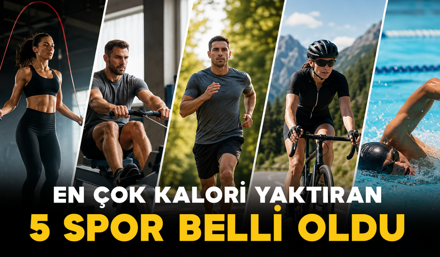 En Çok Kalori Yaktıran 5 Spor Belli Oldu