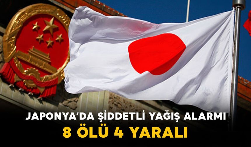 Japonya’da Şiddetli Yağış Alarmı: 8 Ölü 4 Yaralı
