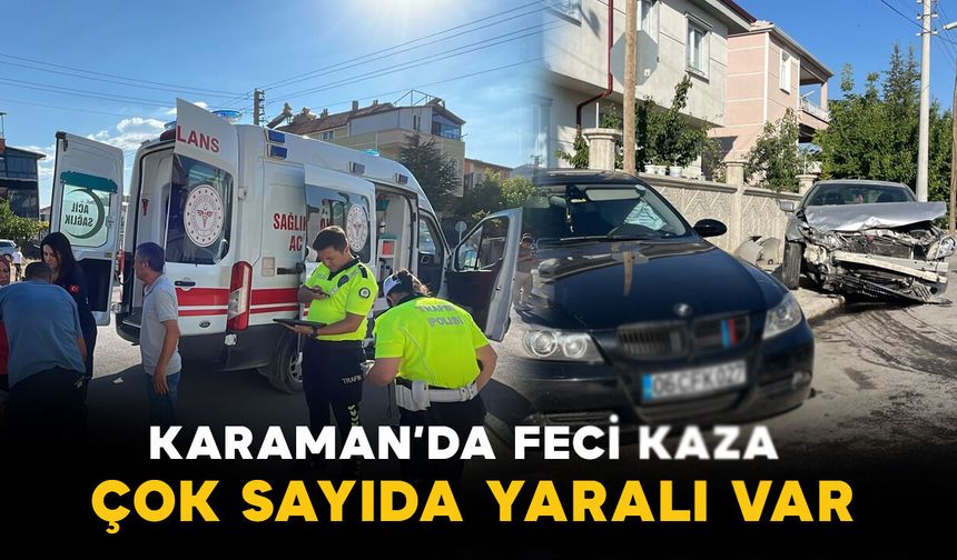 Kazada ortalık savaş alanına döndü: 5 yaralı
