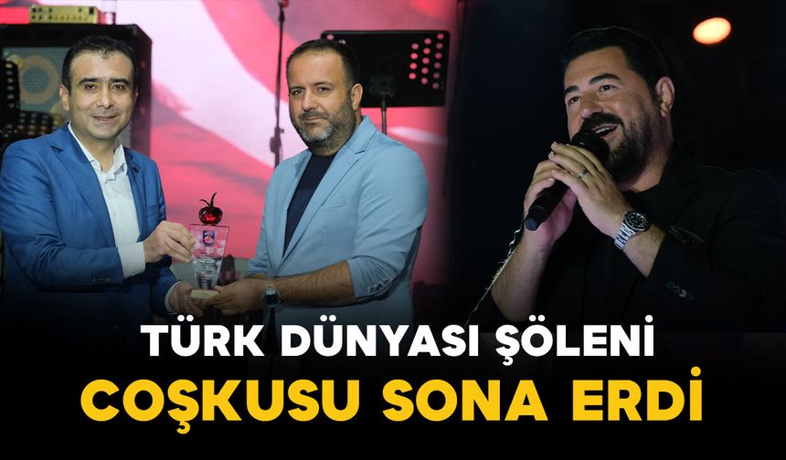Karaman'da Türk Dünyası Şöleni coşkusu sona erdi