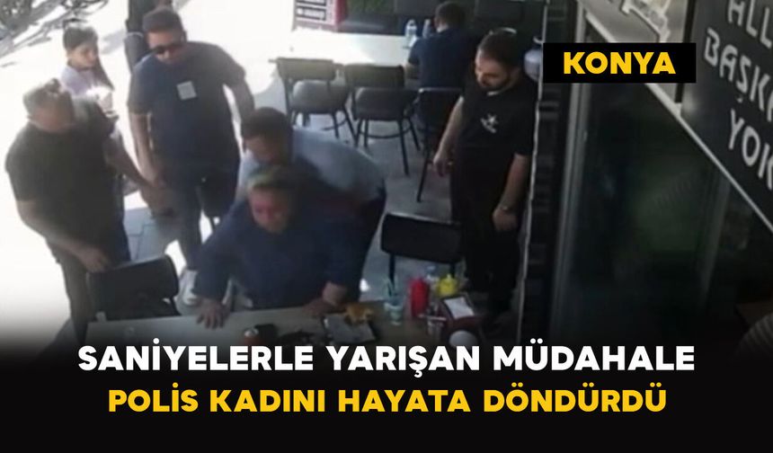 Saniyelerle Yarışan Müdahale: Polis Kadını Hayata Döndürdü