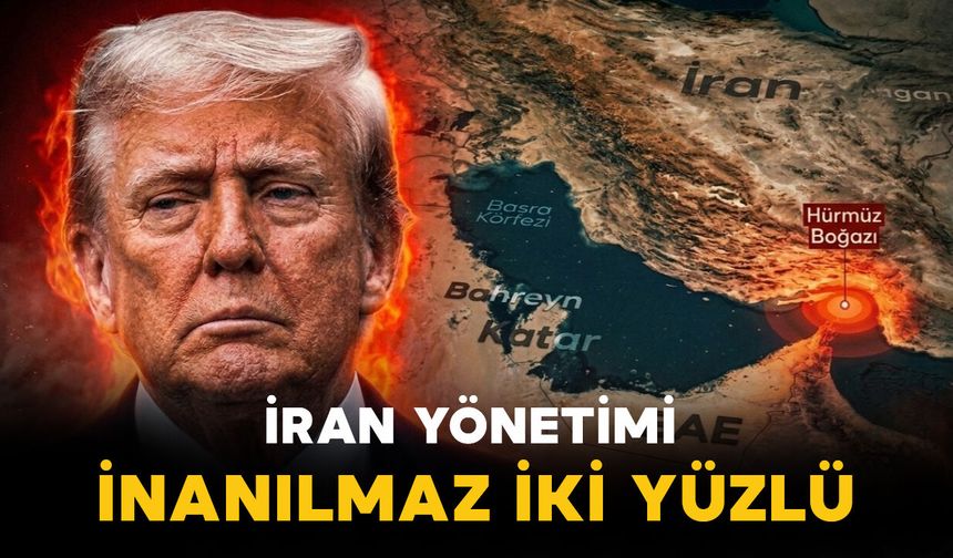 Trump: "İran yönetimi inanılmaz derecede ikiyüzlü"