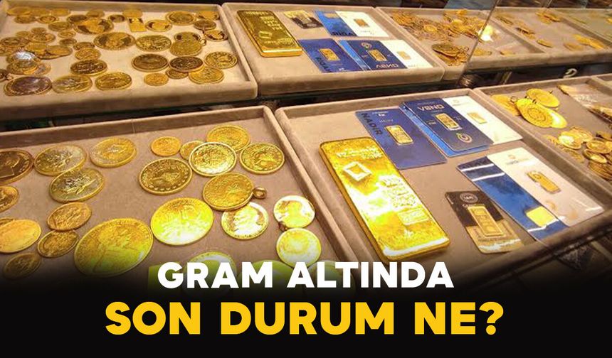 Gram Altın 6 Bin 715 Liradan Satılıyor