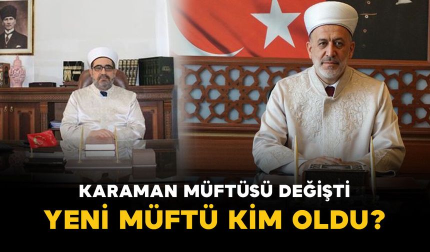Karaman İl Müftülüğünde Görev Değişimi